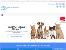 Tablet Screenshot of ahrpvet.com